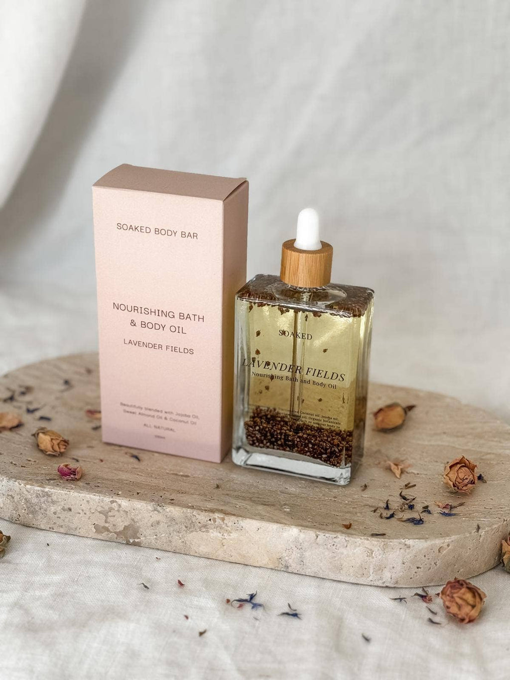 Nourishing Bath and Body Oils 100mls: Velvet Pistachio