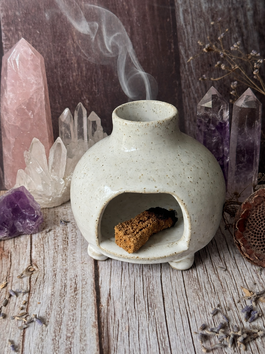 Palo Santo Incense Chimney Burner