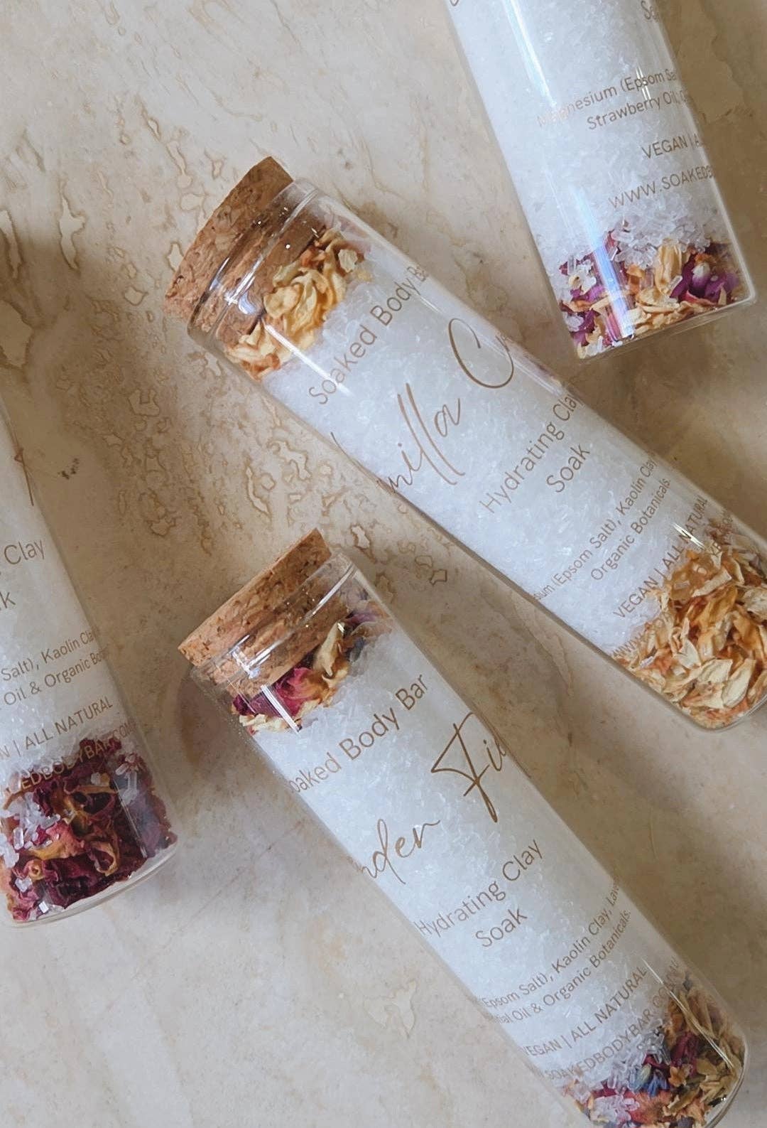 Hydrating Clay Soak: Strawberry Sundae