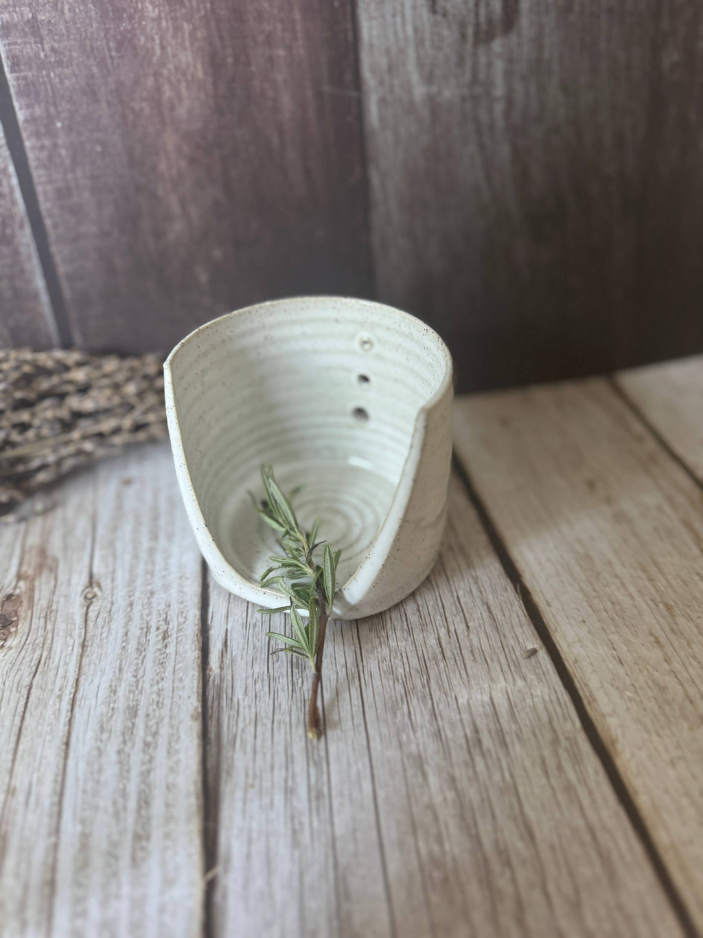 Ceramic Herb Stripper