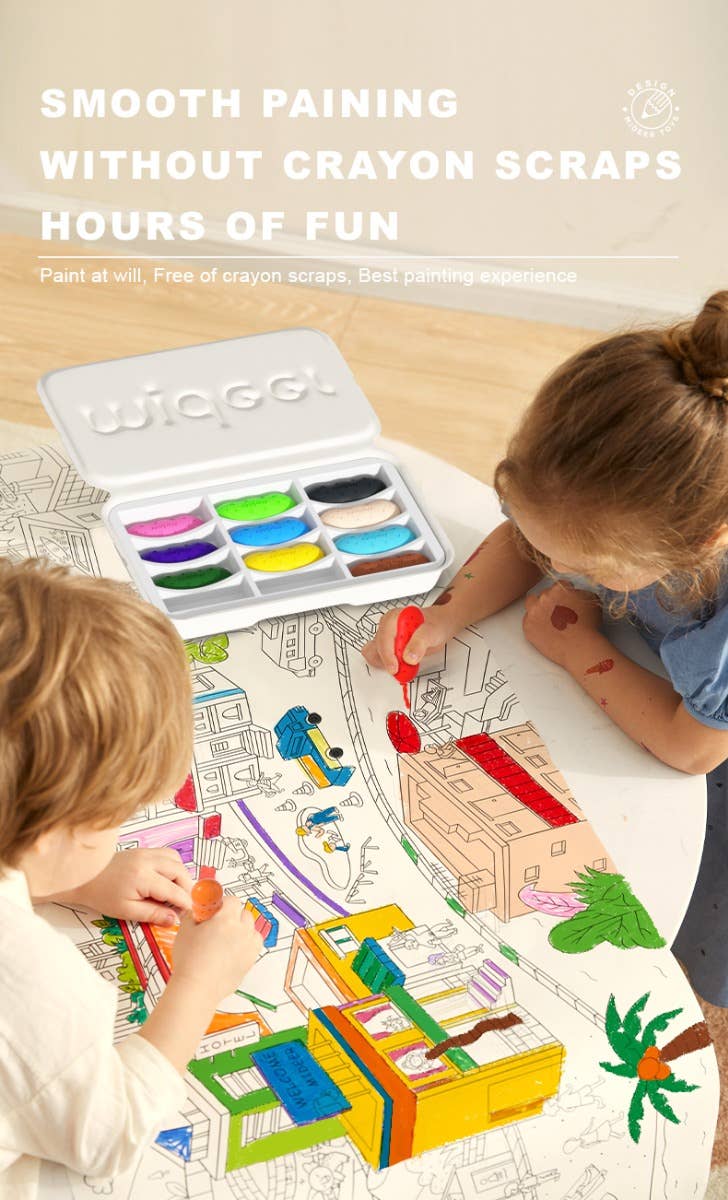 Mideer Peas Crayons-8 Colours