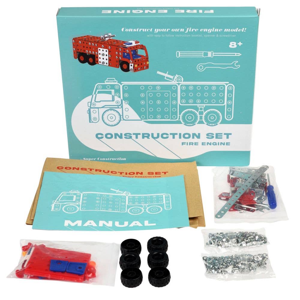 Rex London Construction Large Set - Fire Engine