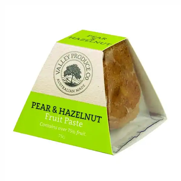 Pear and hazelnut Fruit Paste