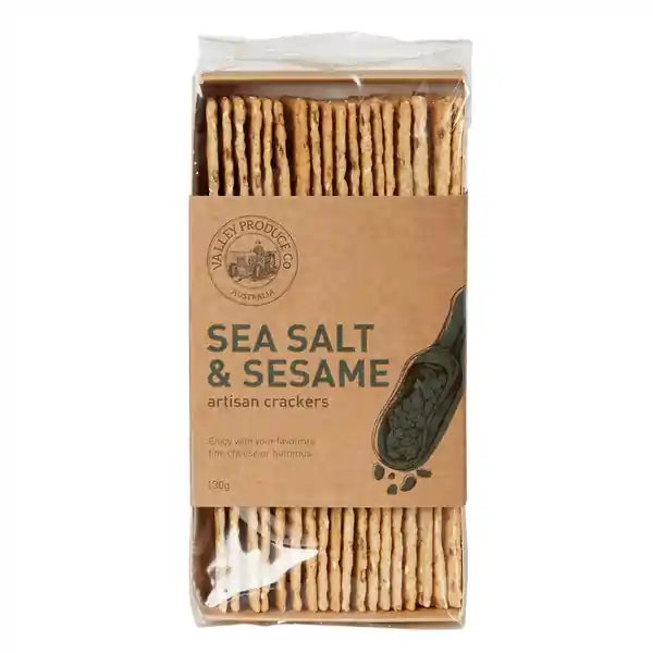 VPC Sea Salt & Sesame flatbread