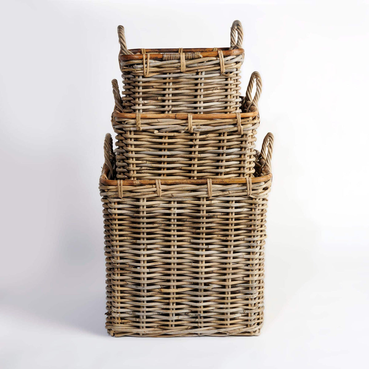 Nobu Large wicker basket