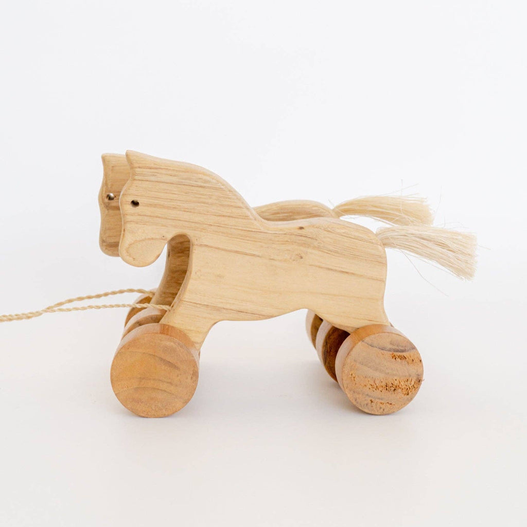 Pull-Along Horse Toy