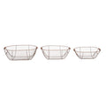 Wire harvest basket set of 3