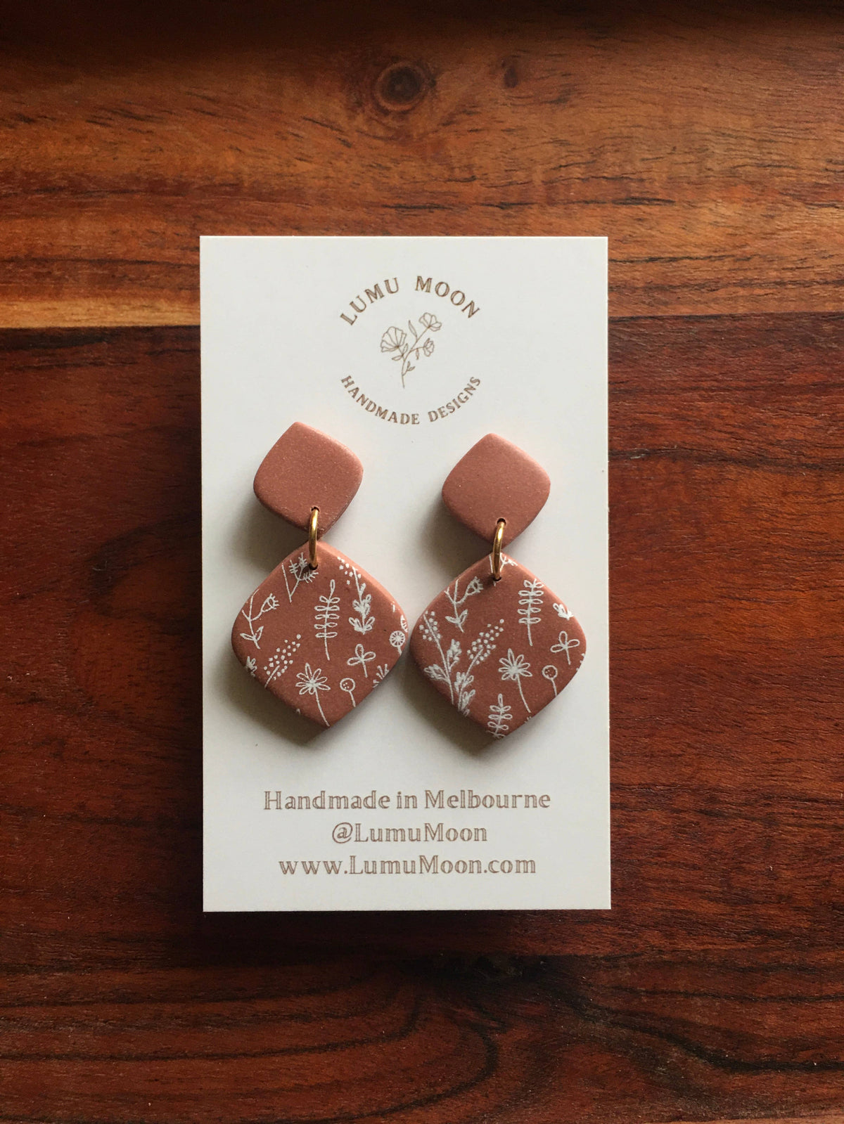 Autumn Wildflower Casual Modern Earrings