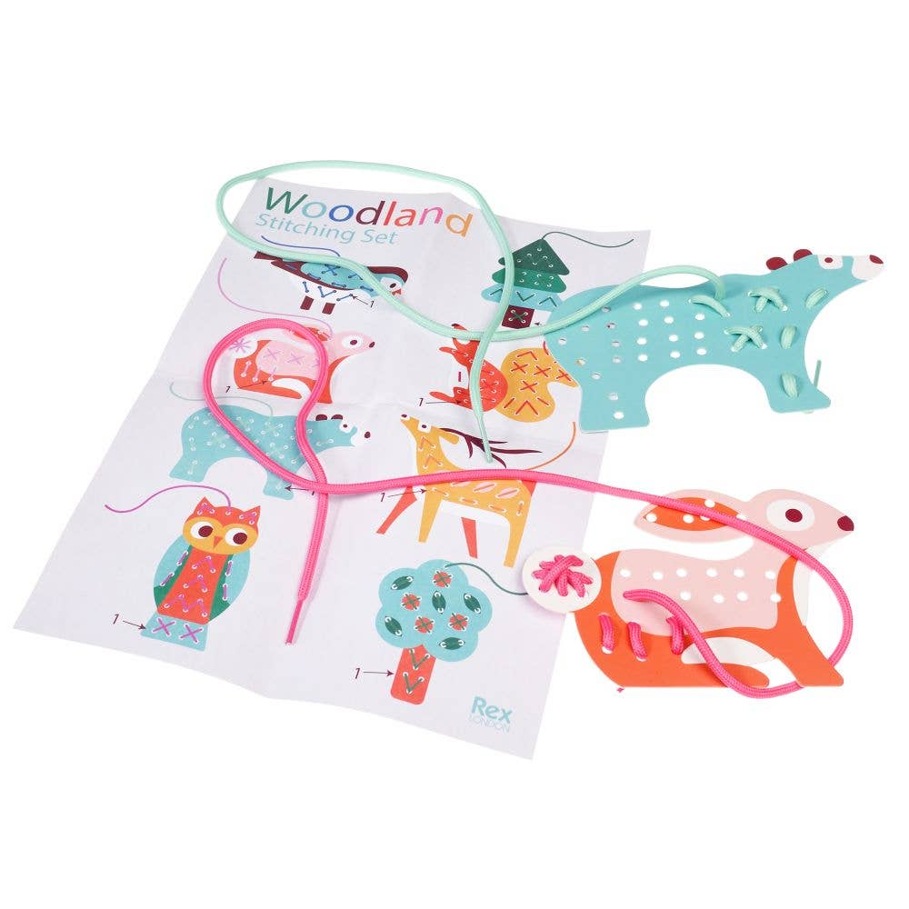 Rex London Stitching Set - Woodland