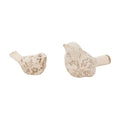 Ceramic birds set of 2