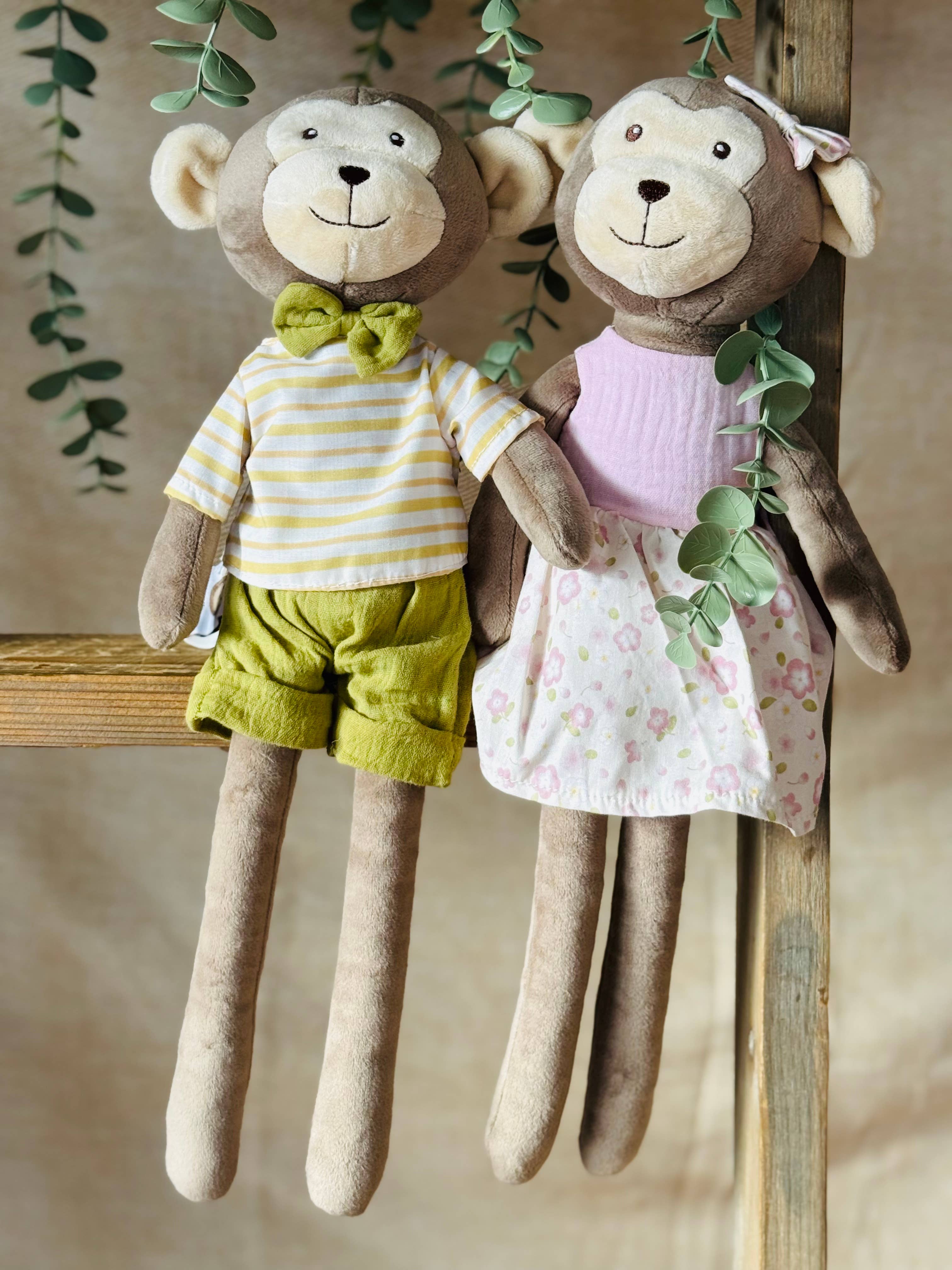 Little Cloud Plush Toy Boy Monkey-Milo