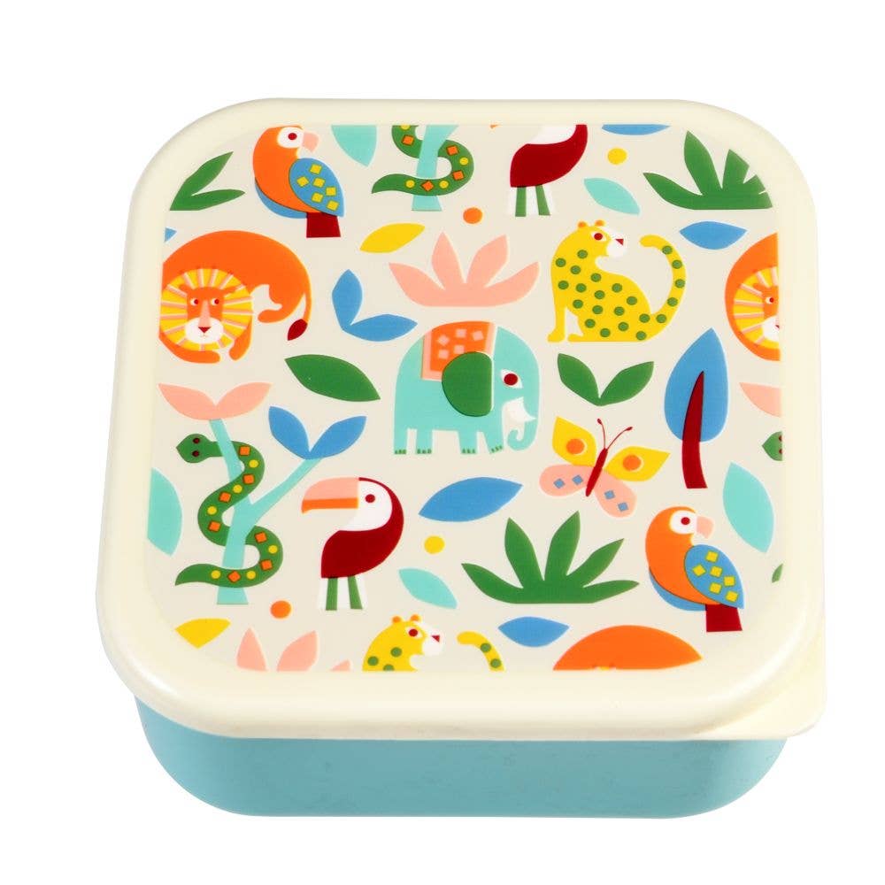 Rex London Snack Box Set of 3 - Wild Wonders
