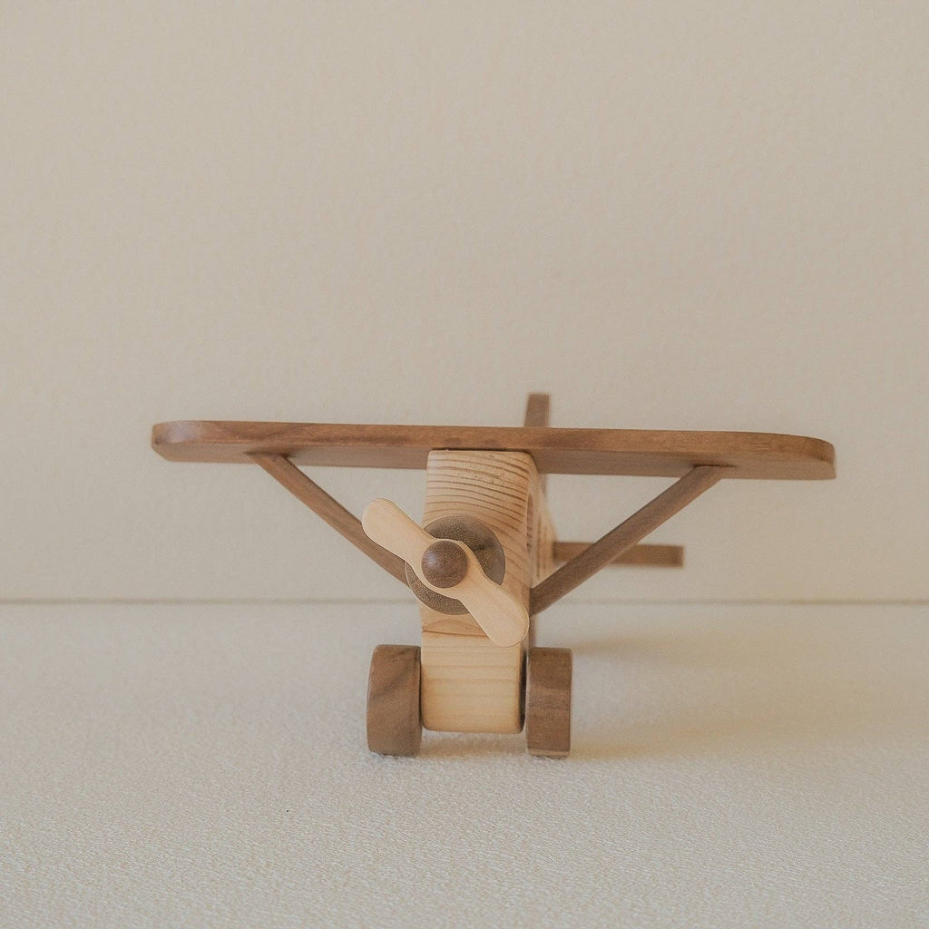 Handmade Wooden Airplane Toy