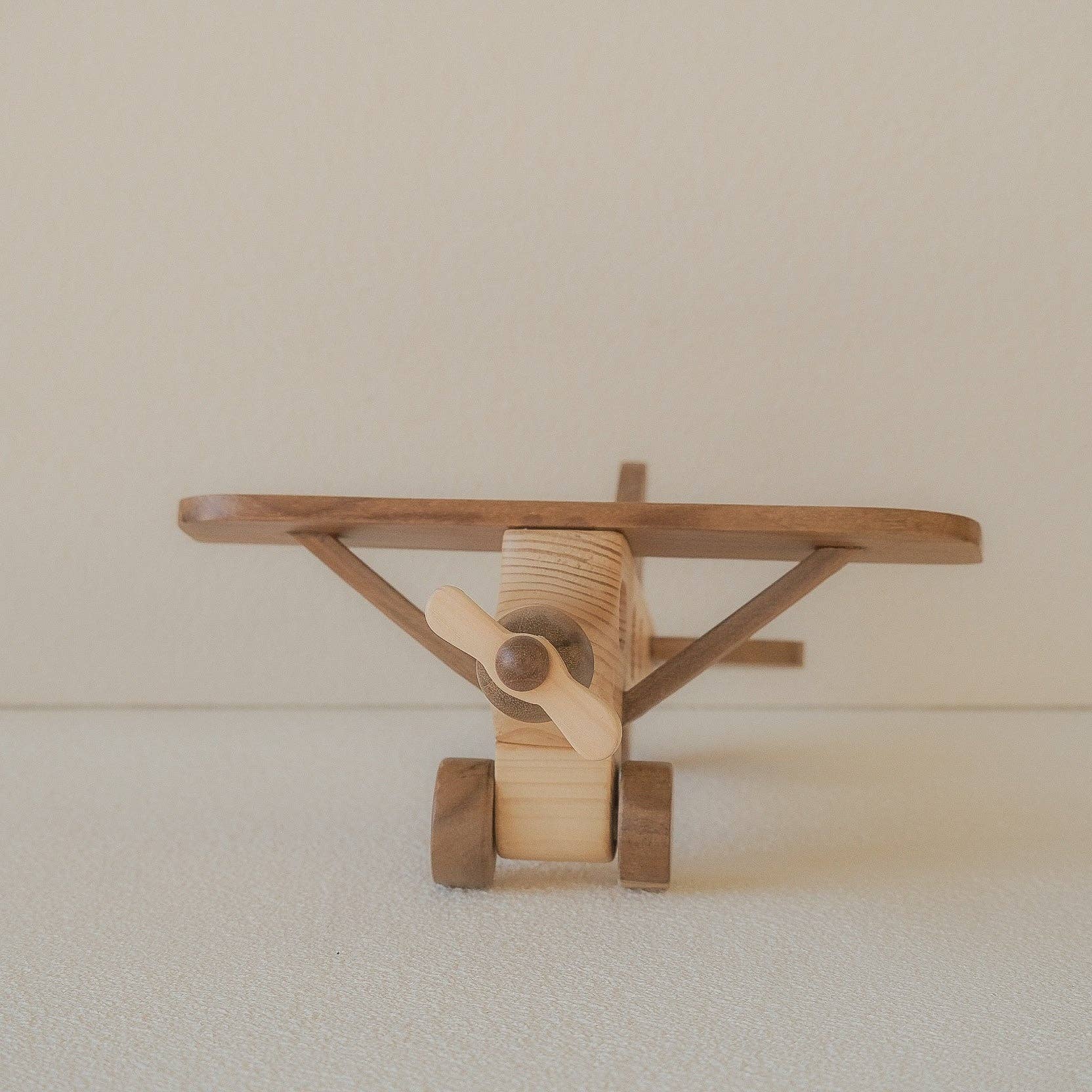 Handmade Wooden Airplane Toy