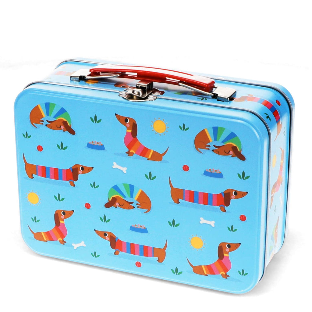 Rex London Tin Case - Sausage Dog