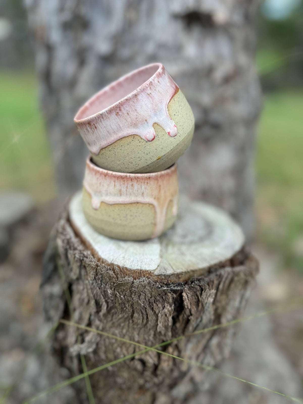 Mini hug mugs in Pink