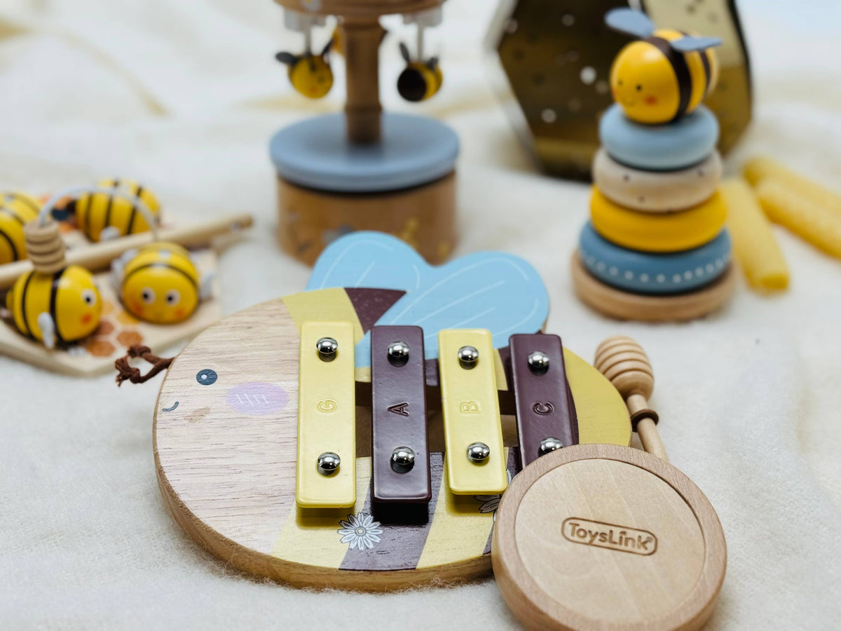 Toyslink Wooden Bumble Bee Xylophone