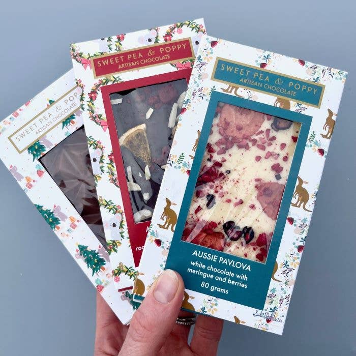 Aussie Pavlova Artisan Chocolate Bar
