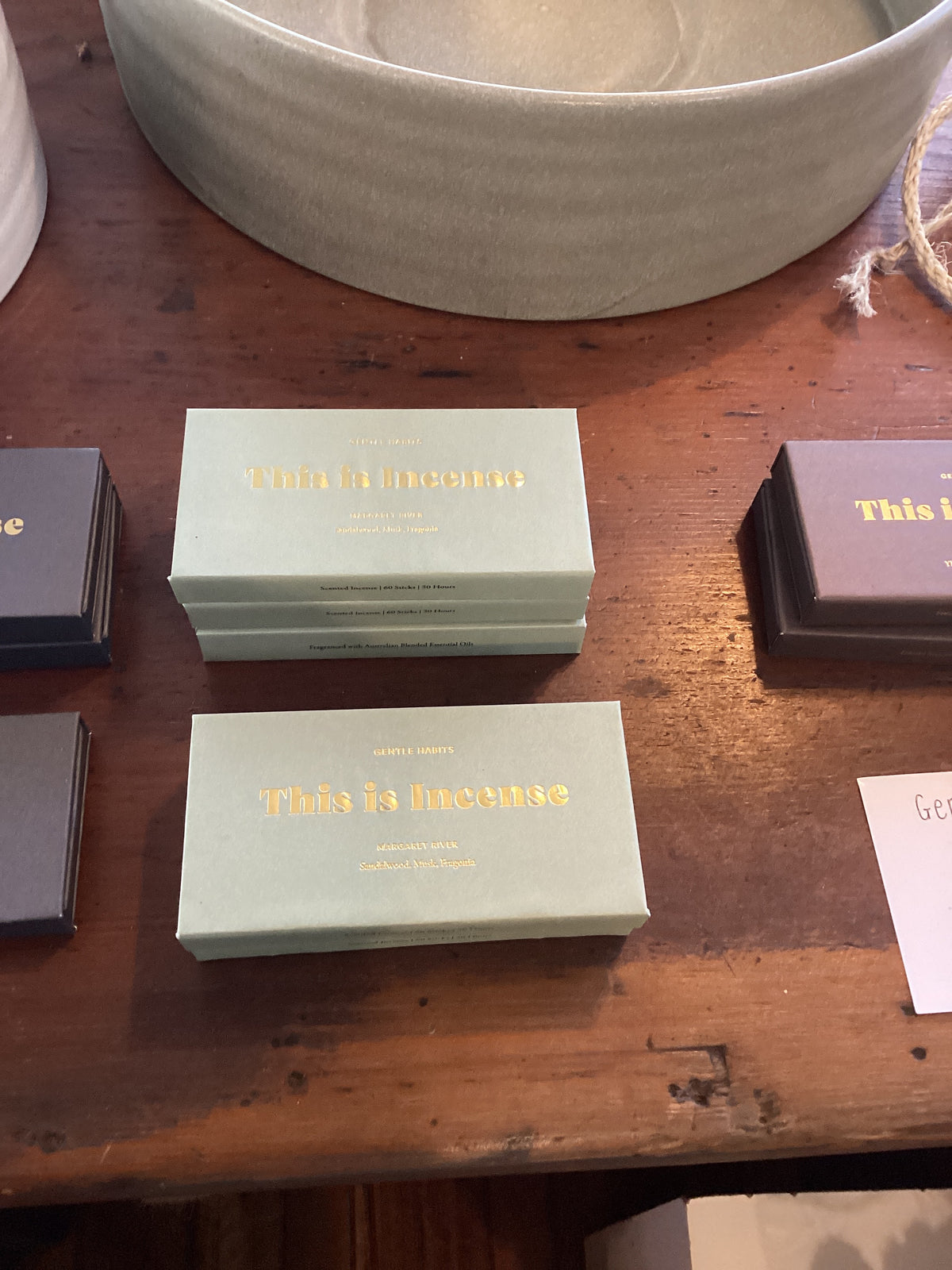 Gentle habits incense