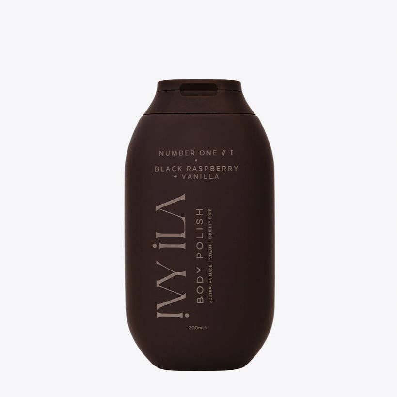 NUMBER ONE // I | BLACK RASPBERRY + VANILLA BODY POLISH: 200g
