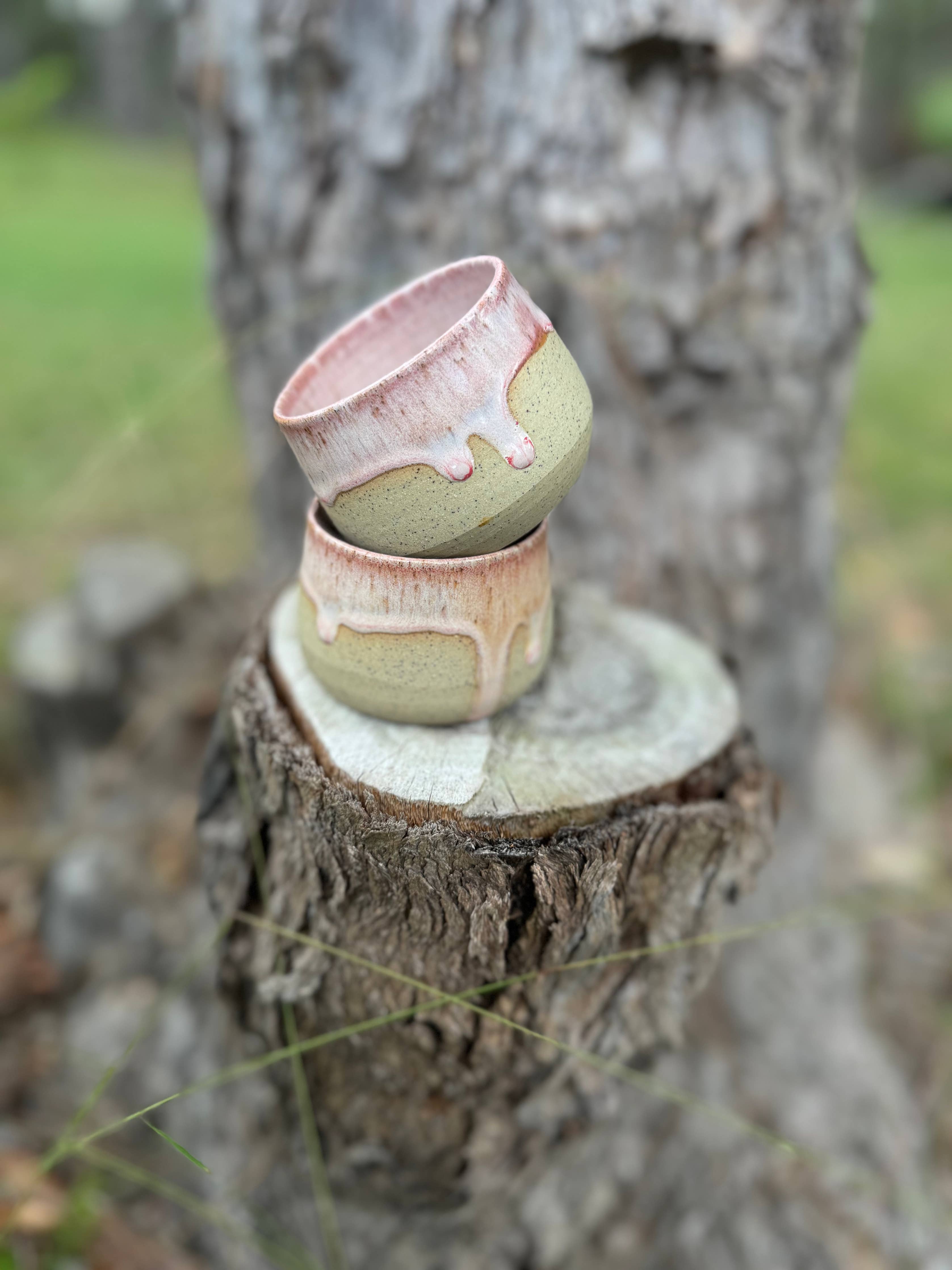 Mini hug mugs in Pink