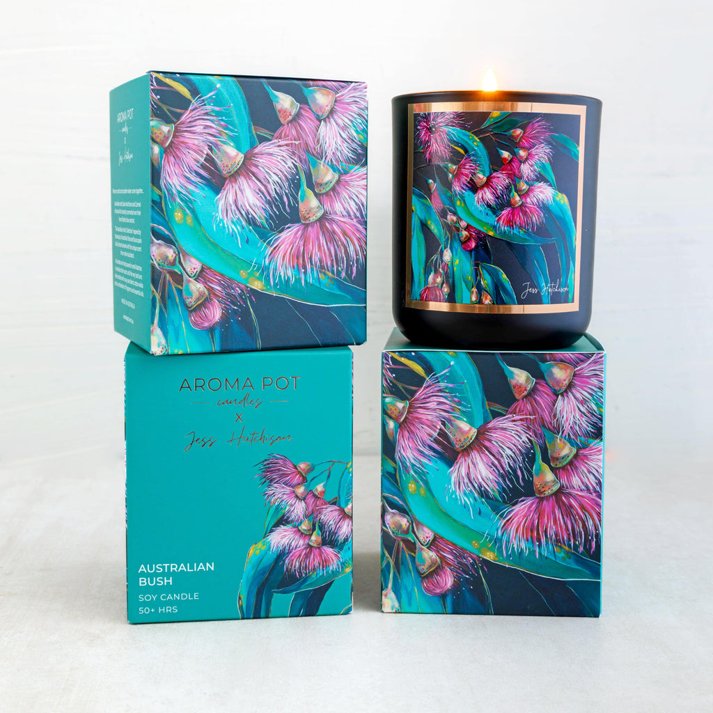 Australian artist soy candle | Australian bush | 50+hrs