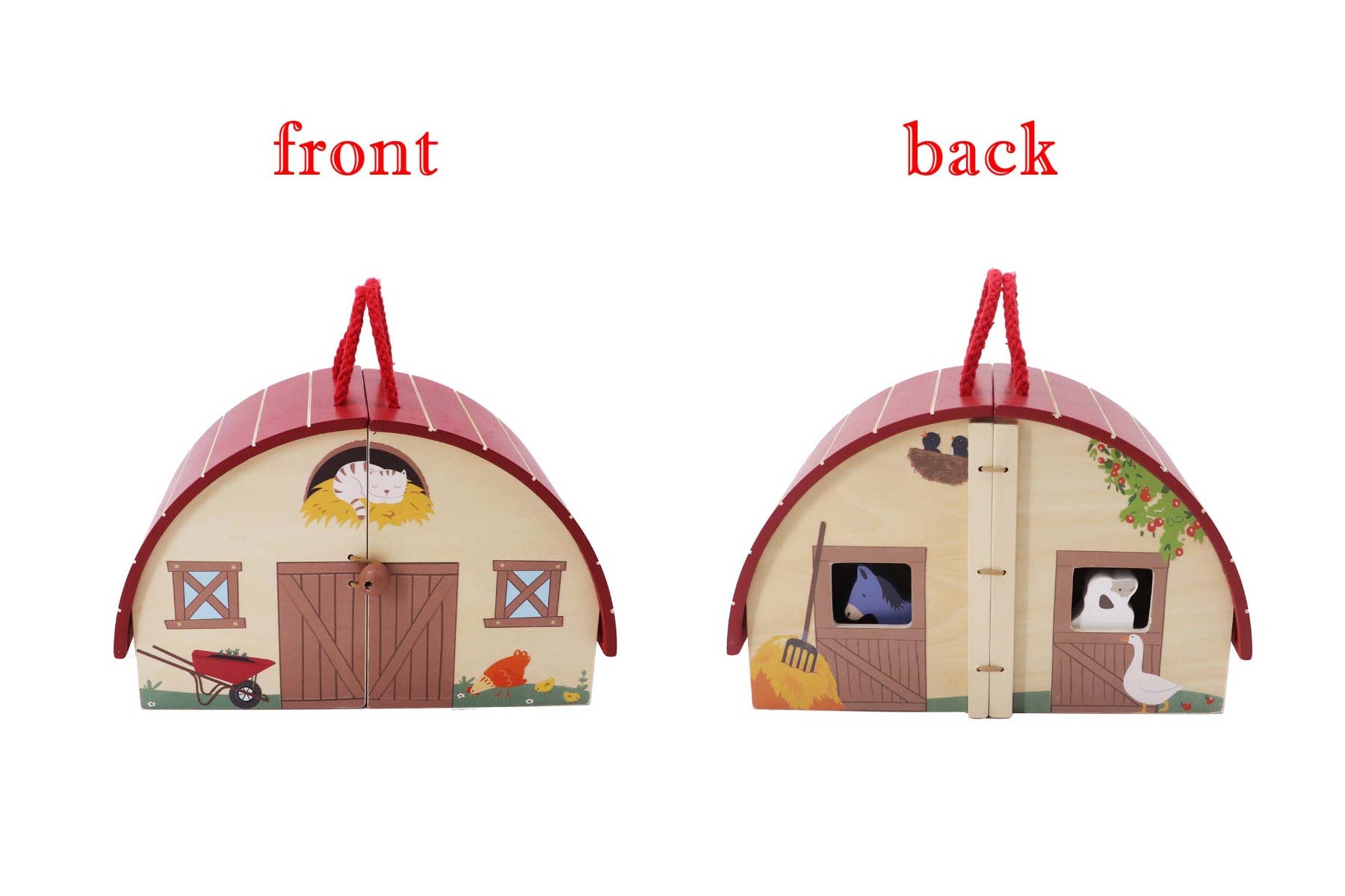 Wooden Farm Plasyset