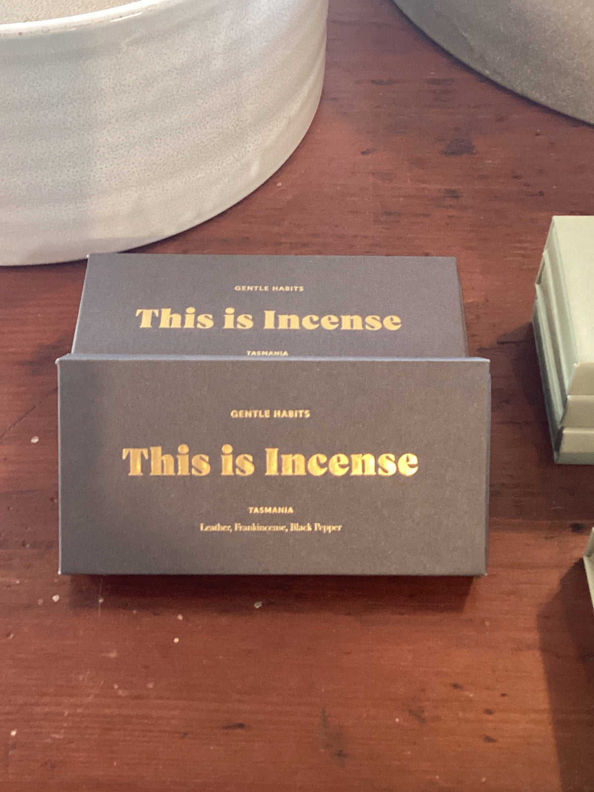 Gentle habits incense