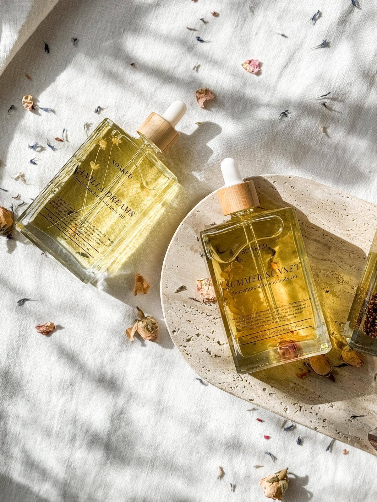 Nourishing Bath and Body Oils 100mls: Velvet Pistachio