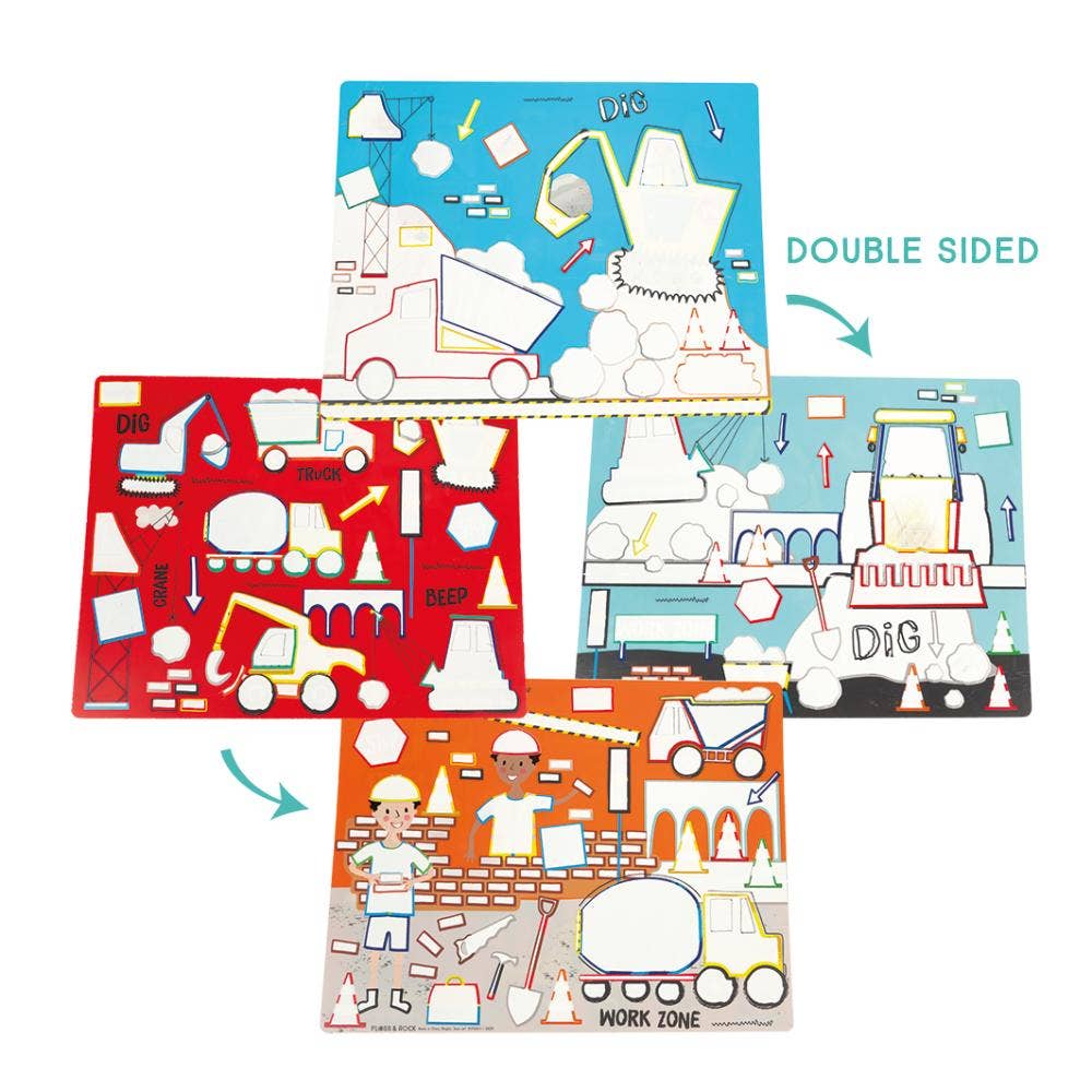 Floss & Rock Magic Water Mats - Construction