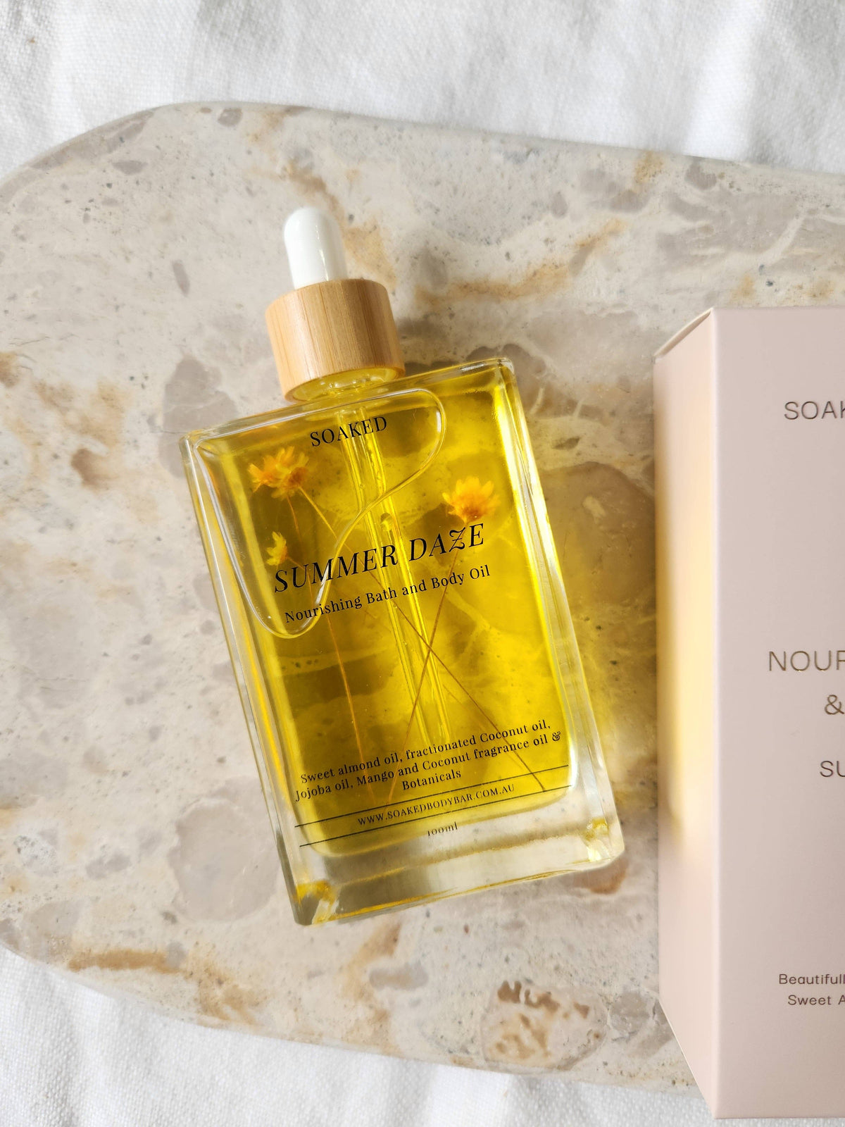 Nourishing Bath and Body Oils 100mls: Velvet Pistachio
