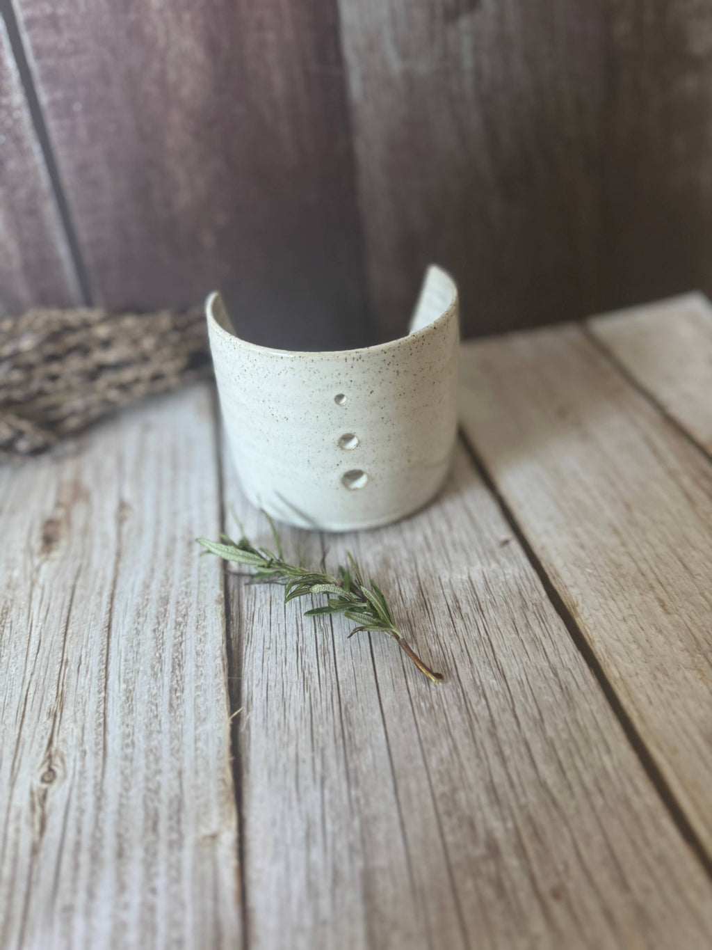 Ceramic Herb Stripper