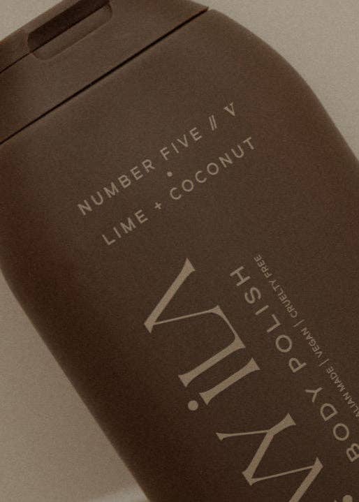 NUMBER FIVE // V | LIME + COCONUT BODY POLISH: 200g