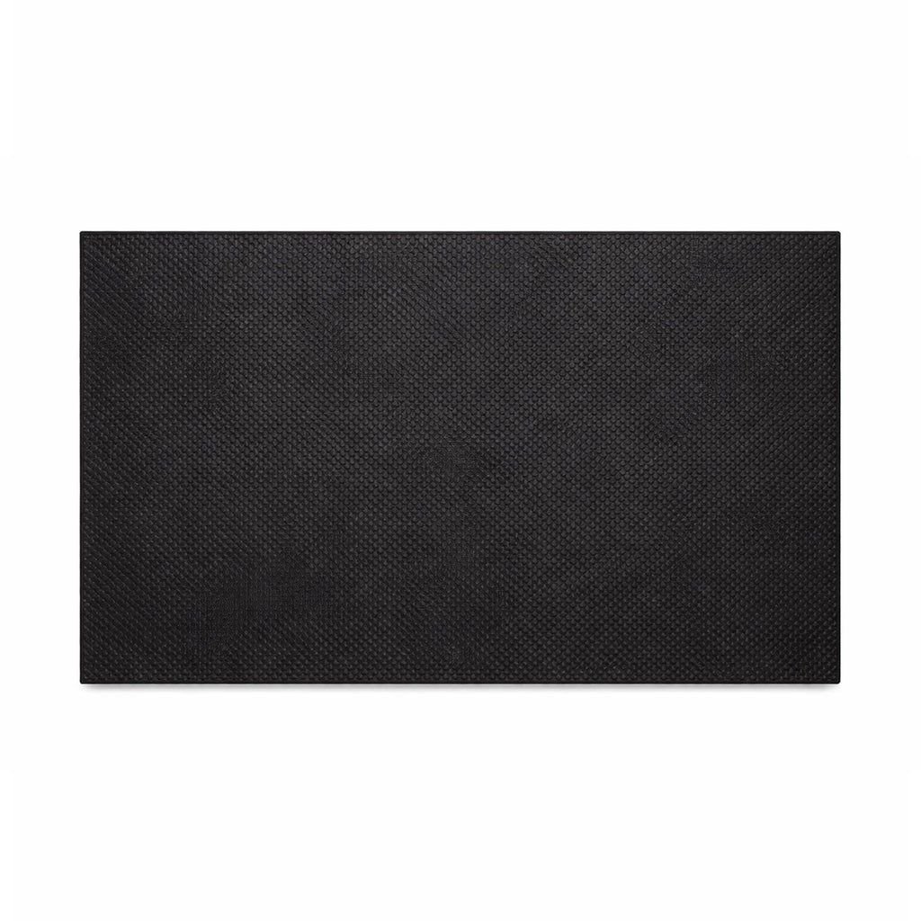 Double Black Border Coir Doormat, 60x90cm
