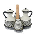 Aleah Ceramic cruet set