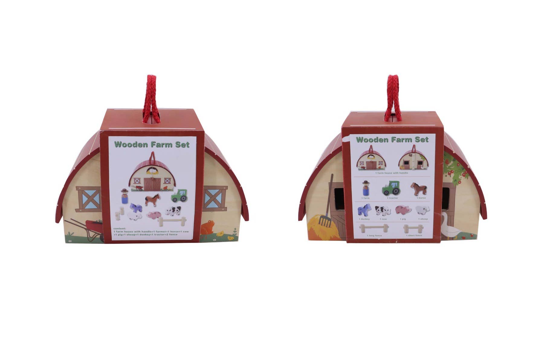 Wooden Farm Plasyset