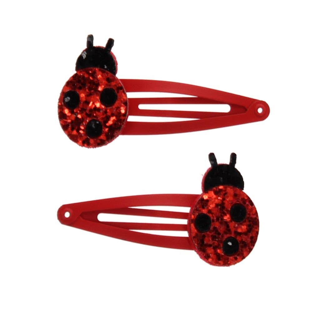 Rex London Hair Clips - Ladybird