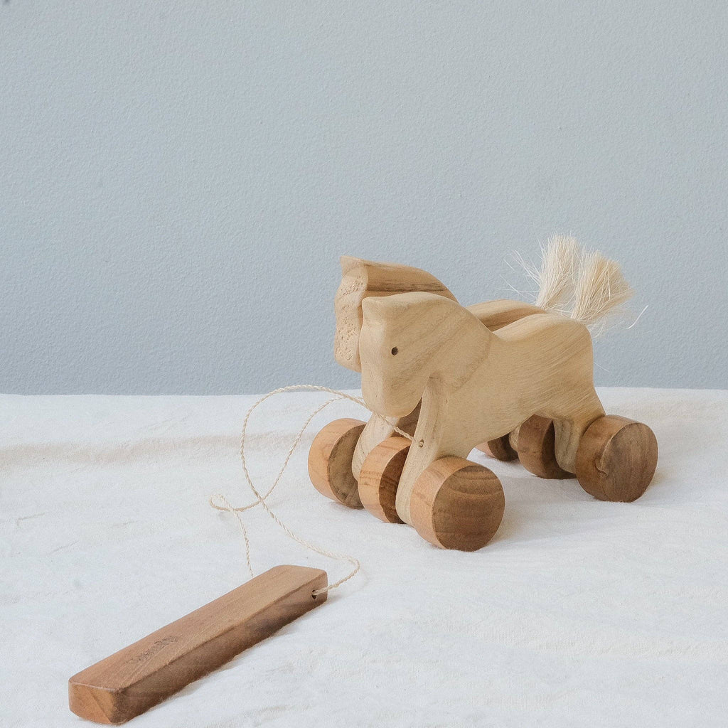 Pull-Along Horse Toy